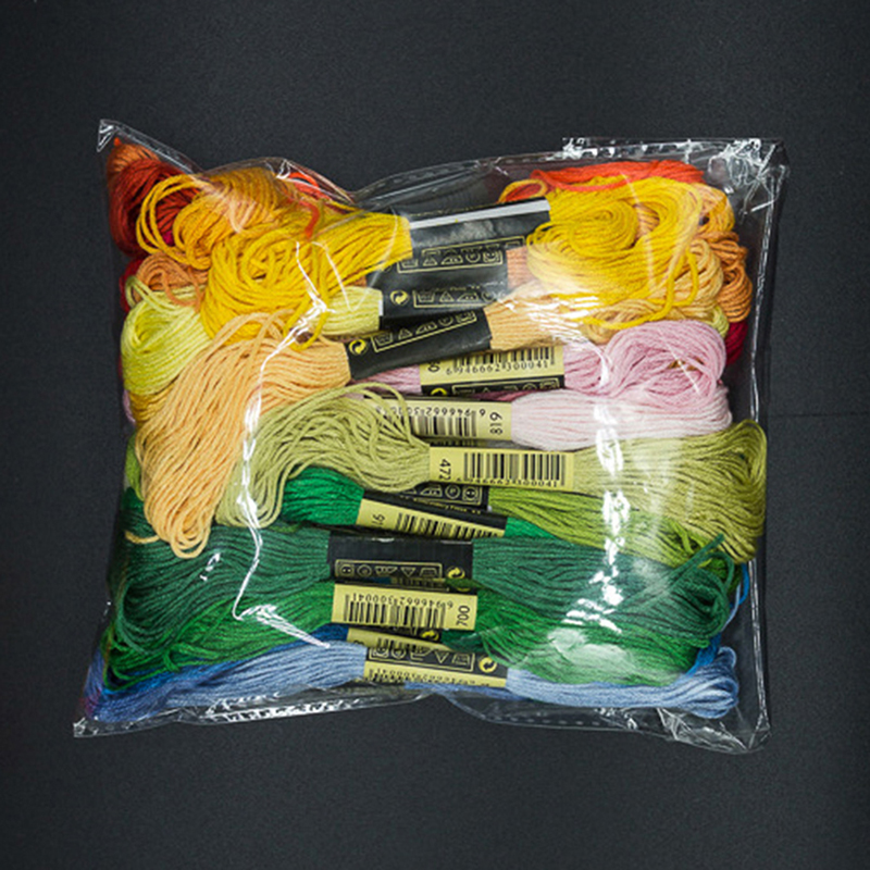 Embroidery Thread - ชุดไหมปักผ้าฝ้ายหลากสี C 24/100/50 พร้อมด้ายเย็บผ้า ไหมปักลาย ไหมปักครอสติช
