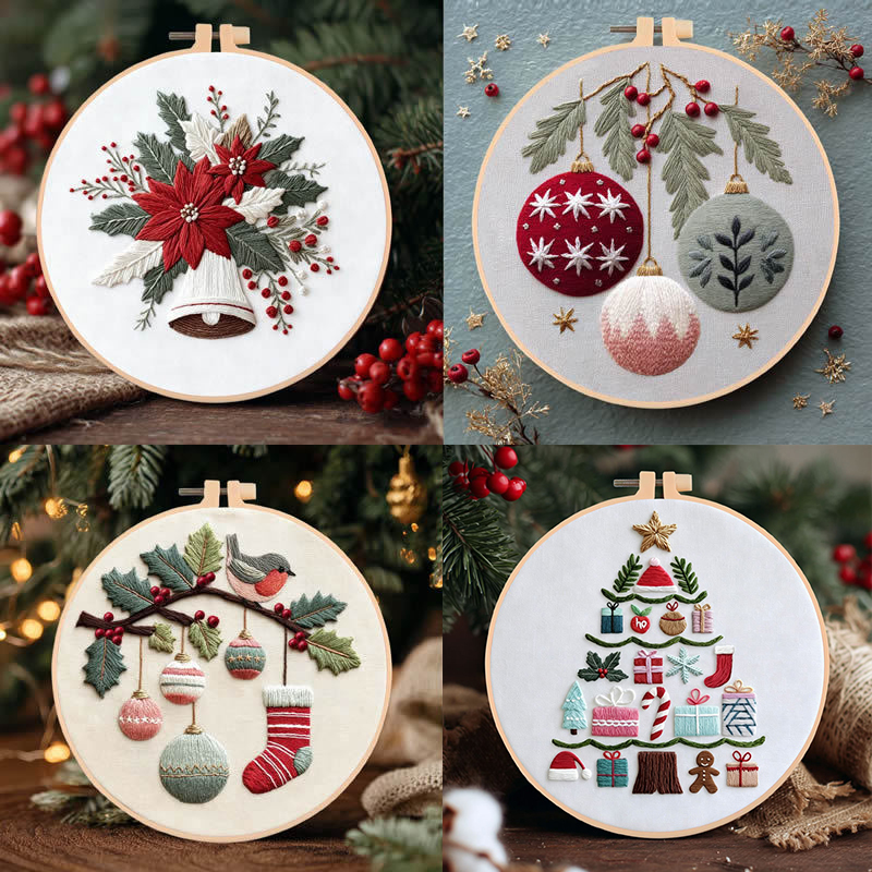 ชุดอุปกรณ์ปักครอสติส DIY ต้นคร - Embroidery Thread บทวิจารณ์และราคา