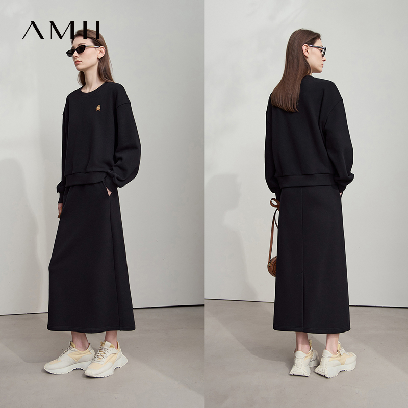 AMII ชุดมินิมอลสำหรับผู้หญิง ส - Embroidery Skirt บทวิจารณ์และราคา