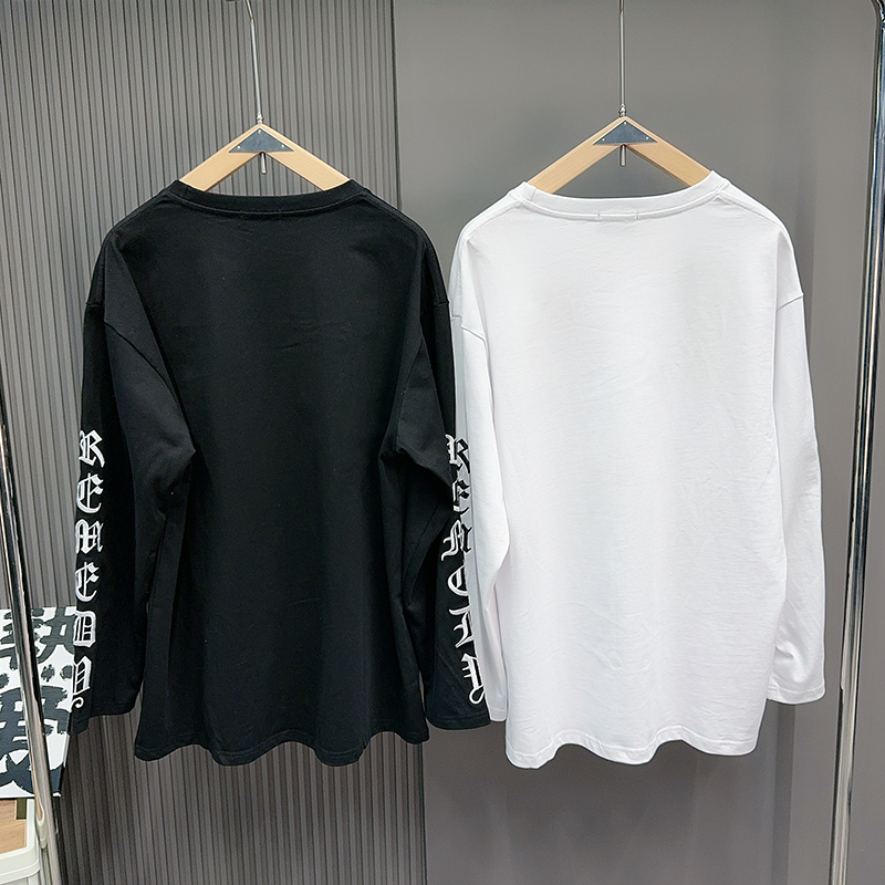 เสื้อยืดแขนยาวปักลายตัวอักษรโก - Embroidery Font Free บทวิจารณ์และราคา