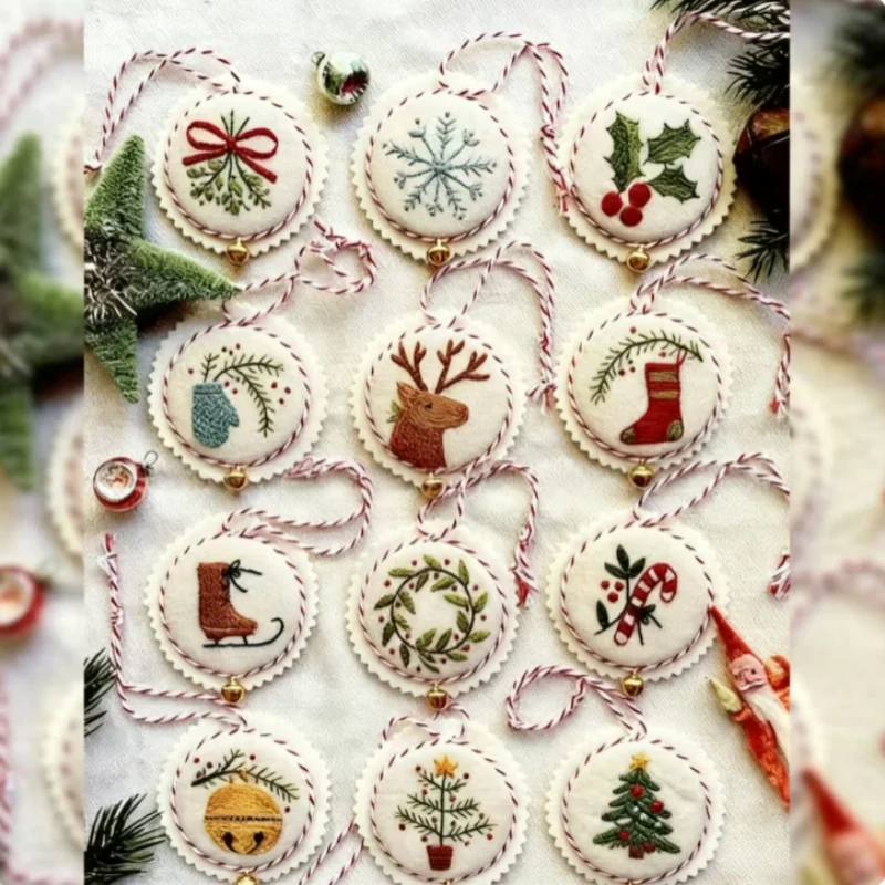 ชุดปักคริสต์มาสสำหรับผู้เริ่มต - Embroidery Xmas Kits บทวิจารณ์และราคา