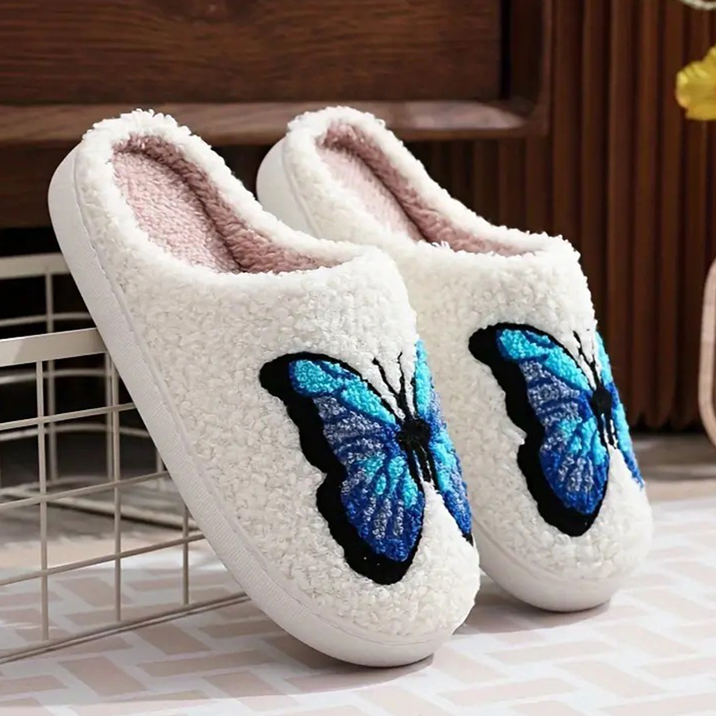 รองเท้าแตะผ้าฝ้ายนุ่มสบายสำหรั - Embroidery Garments บทวิจารณ์และราคา