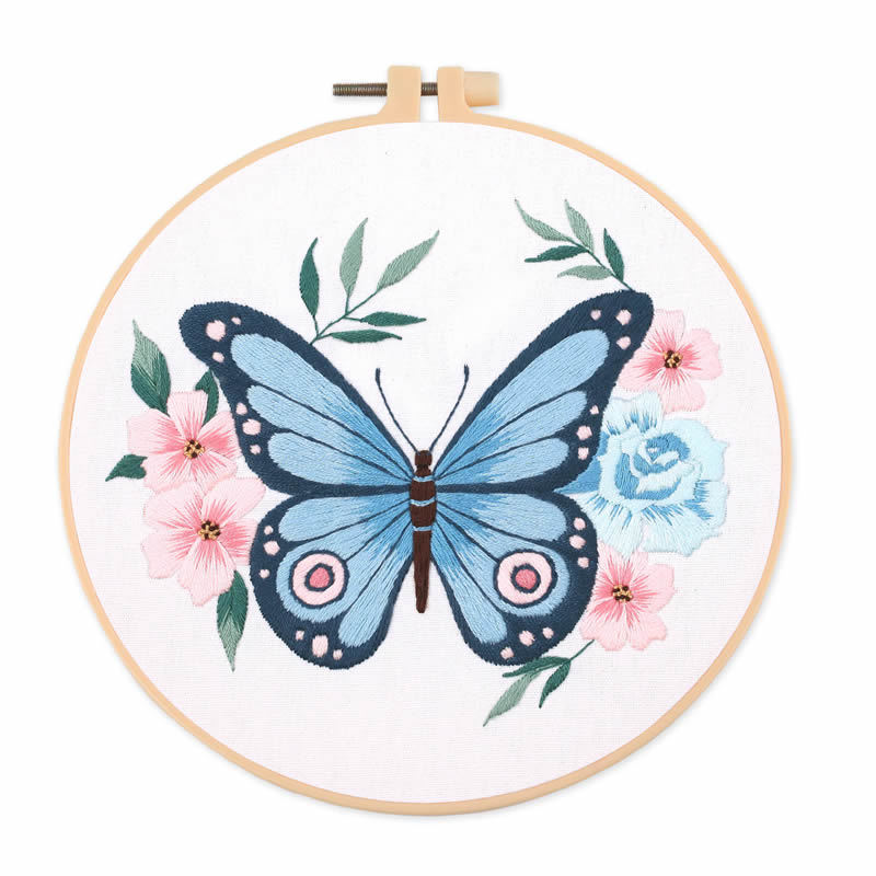 ชุดปักลายผีเสื้อ 1 ชิ้น ขนาด 2 - Embroidery Thread บทวิจารณ์และราคา
