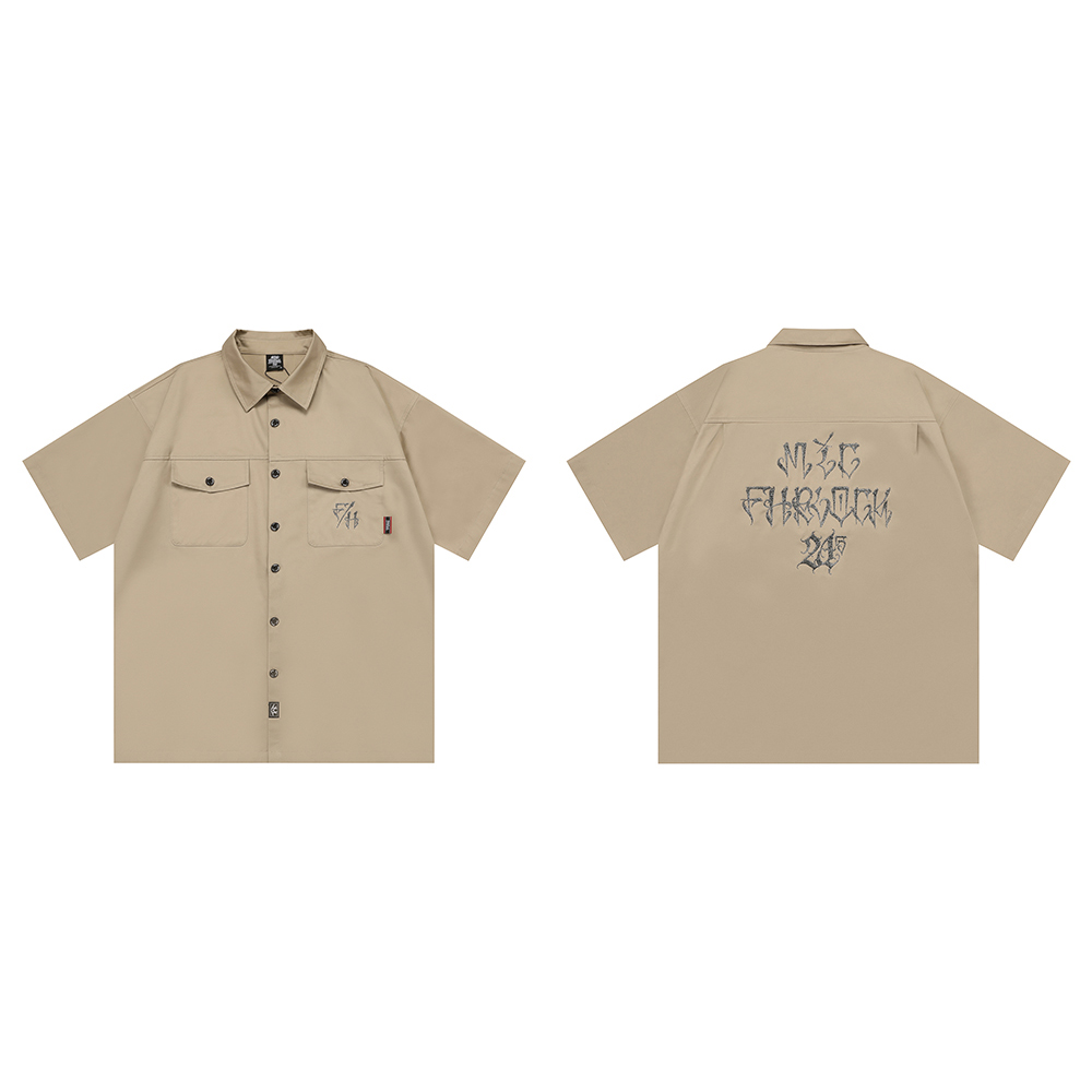เสื้อเชิ้ตทรงหลวมสไตล์ชิคาโนชา - Embroidery Fonts บทวิจารณ์และราคา