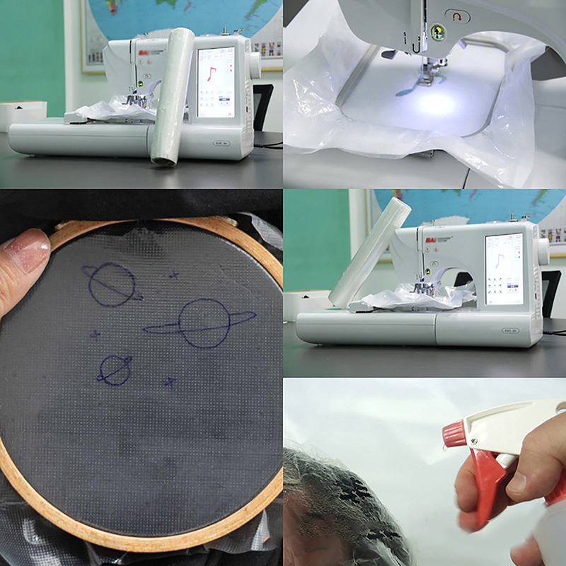 แผ่นฟิล์มกันซึมสำหรับงานปักด้ว - Embroidery Generator บทวิจารณ์และราคา