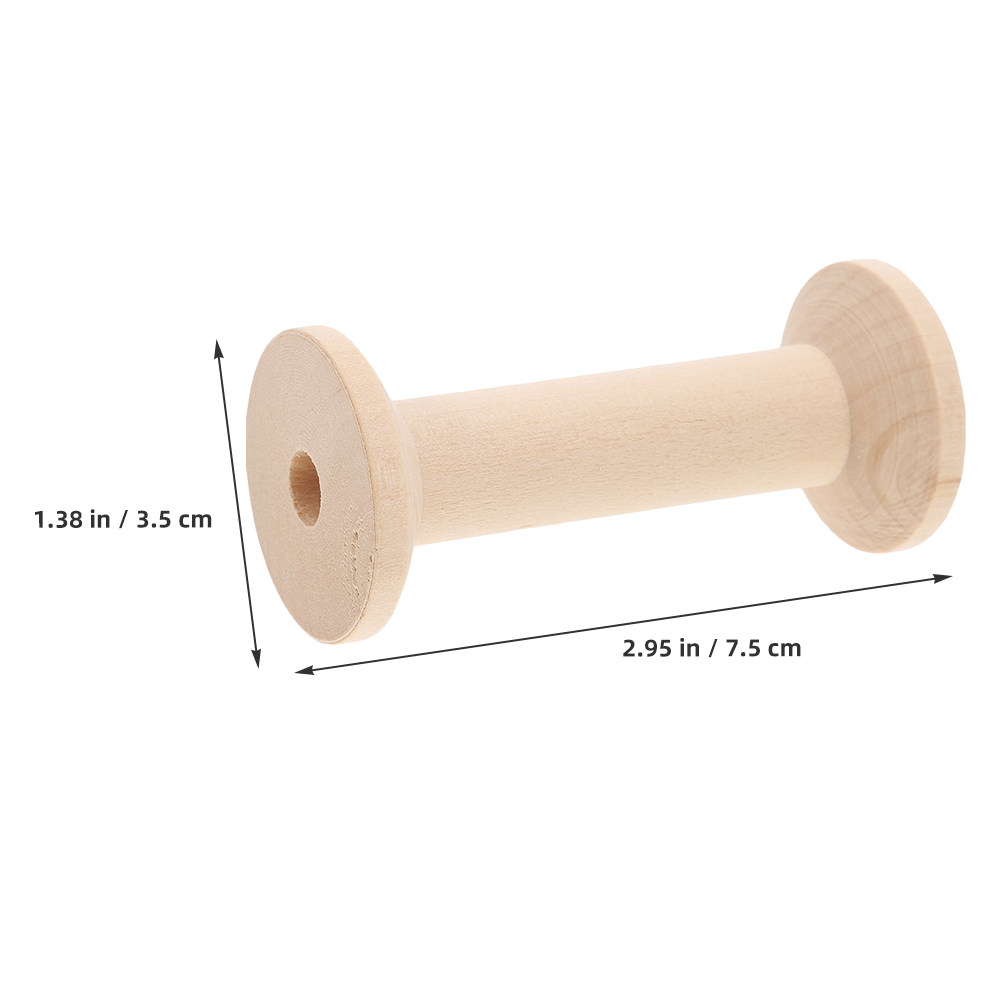 ชุดแกนด้ายไม้ 4 ชิ้น แกนไม้เรี - Embroidery Thread บทวิจารณ์และราคา
