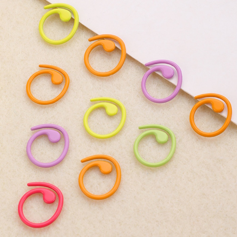 เครื่องหมายตะเข็บโลหะเครื่องหม - Stitch Marker Ring บทวิจารณ์และราคา