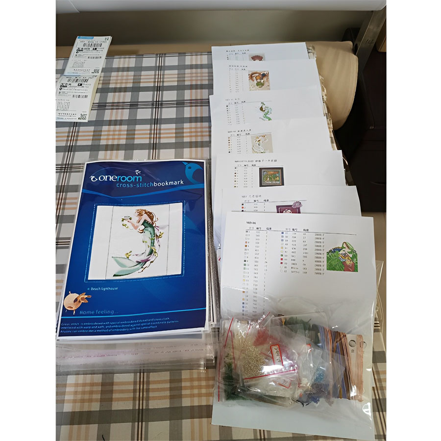 คนรักเป็ด-ชุดการเดินทางชุด2งาน - Embroidery Lovers บทวิจารณ์และราคา