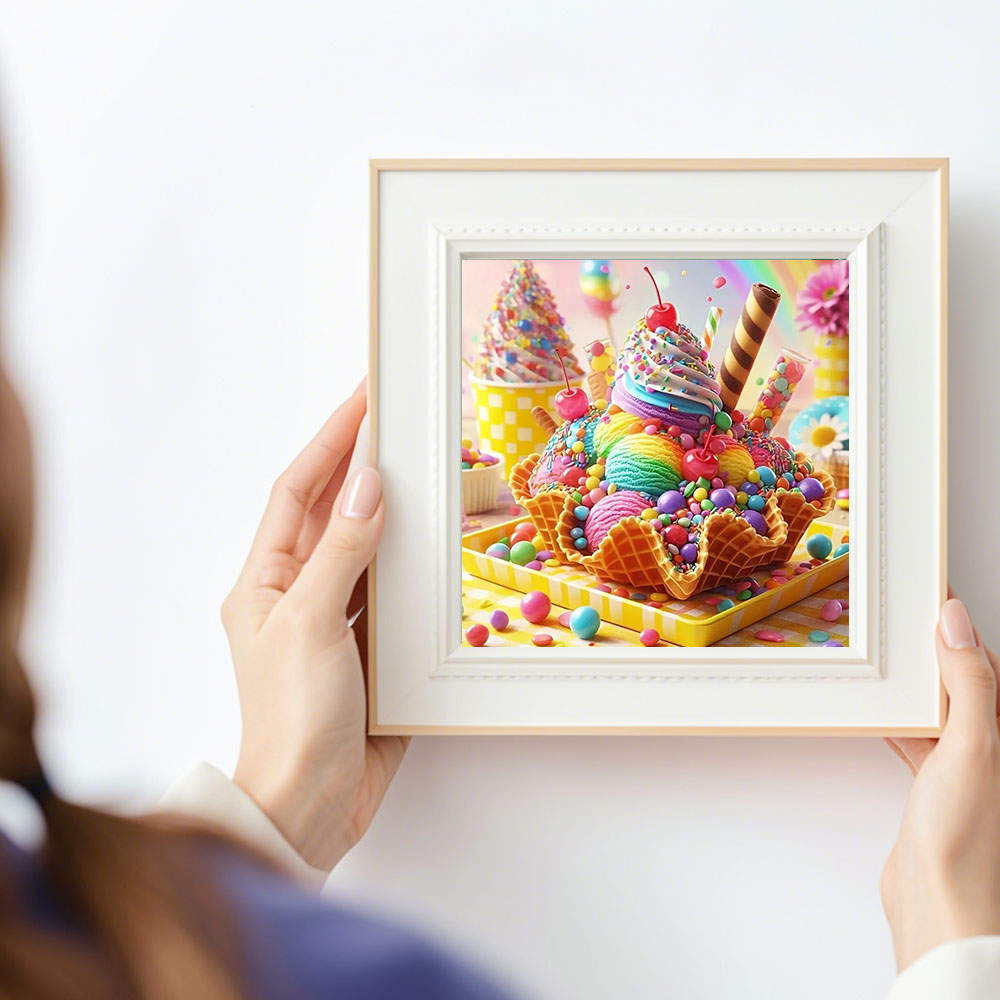ชุดภาพปักเพชร HUACAN 1 ชิ้น ลา - Embroidery Lovers บทวิจารณ์และราคา