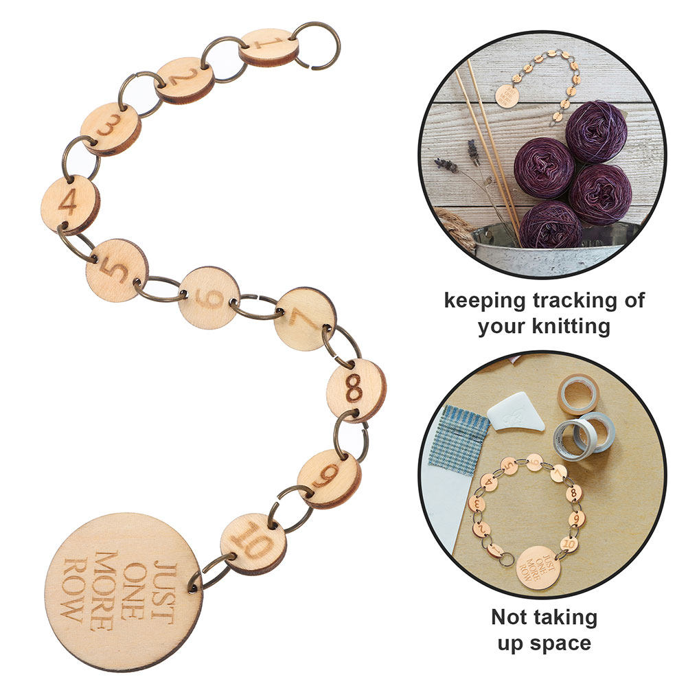 2 ชิ้น ตัวบอกจำนวนแถวสำหรับถัก - Stitch Marker Ring บทวิจารณ์และราคา