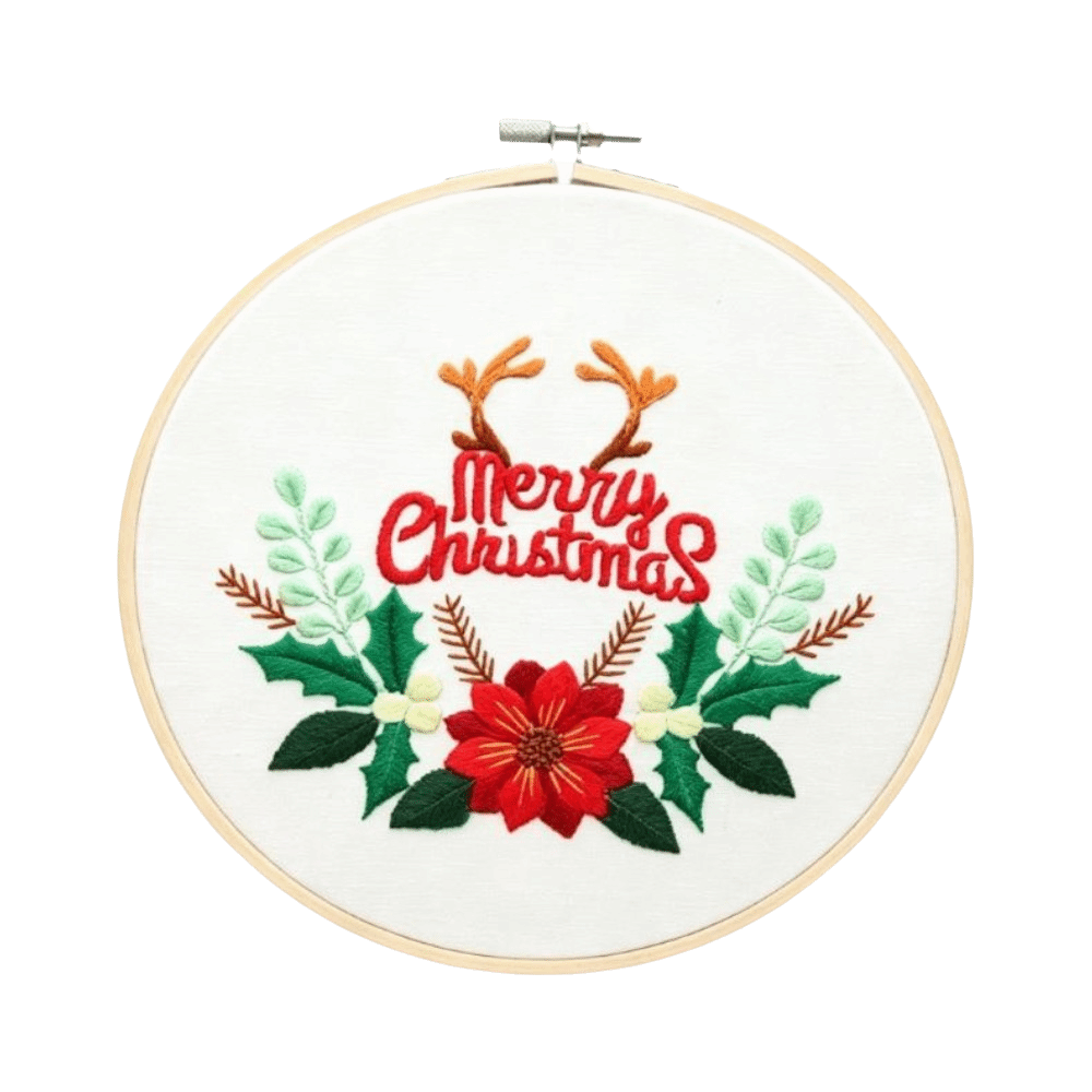 ชุดปักคริสต์มาสทำมือ ลายตุ๊กตา - Embroidery Xmas Kits บทวิจารณ์และราคา