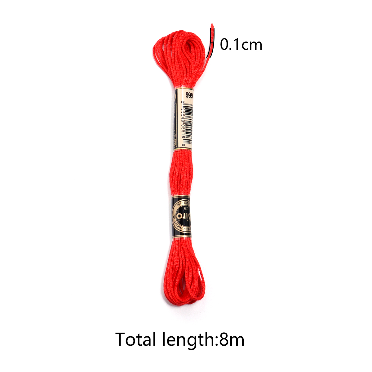 ด้ายปักผ้าโพลีเอสเตอร์หลากสี 6 - Embroidery Thread บทวิจารณ์และราคา