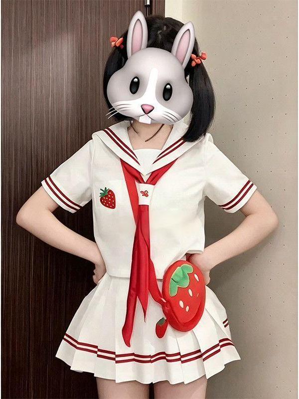 ชุดนักเรียนอนิเมะ JK ปี 2026 ป - Embroidery Skirt บทวิจารณ์และราคา