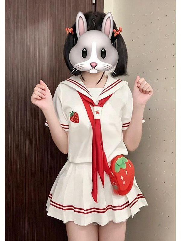 ชุดนักเรียนอนิเมะ JK ปี 2026 ป - Embroidery Skirt บทวิจารณ์และราคา