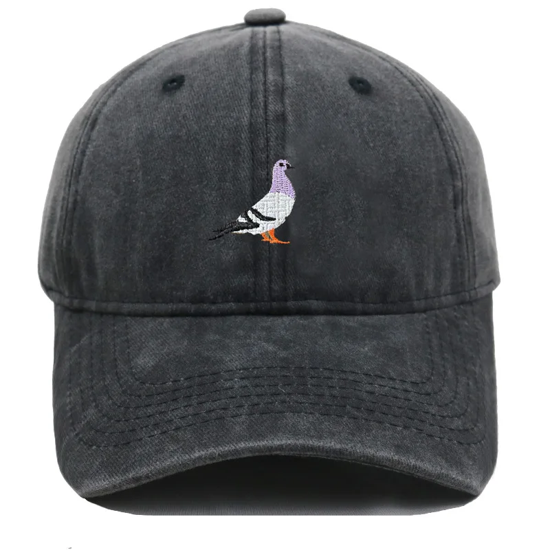 หมวกเบสบอลปักลายนกพิราบสไตล์วิ - Embroidery Lovers บทวิจารณ์และราคา