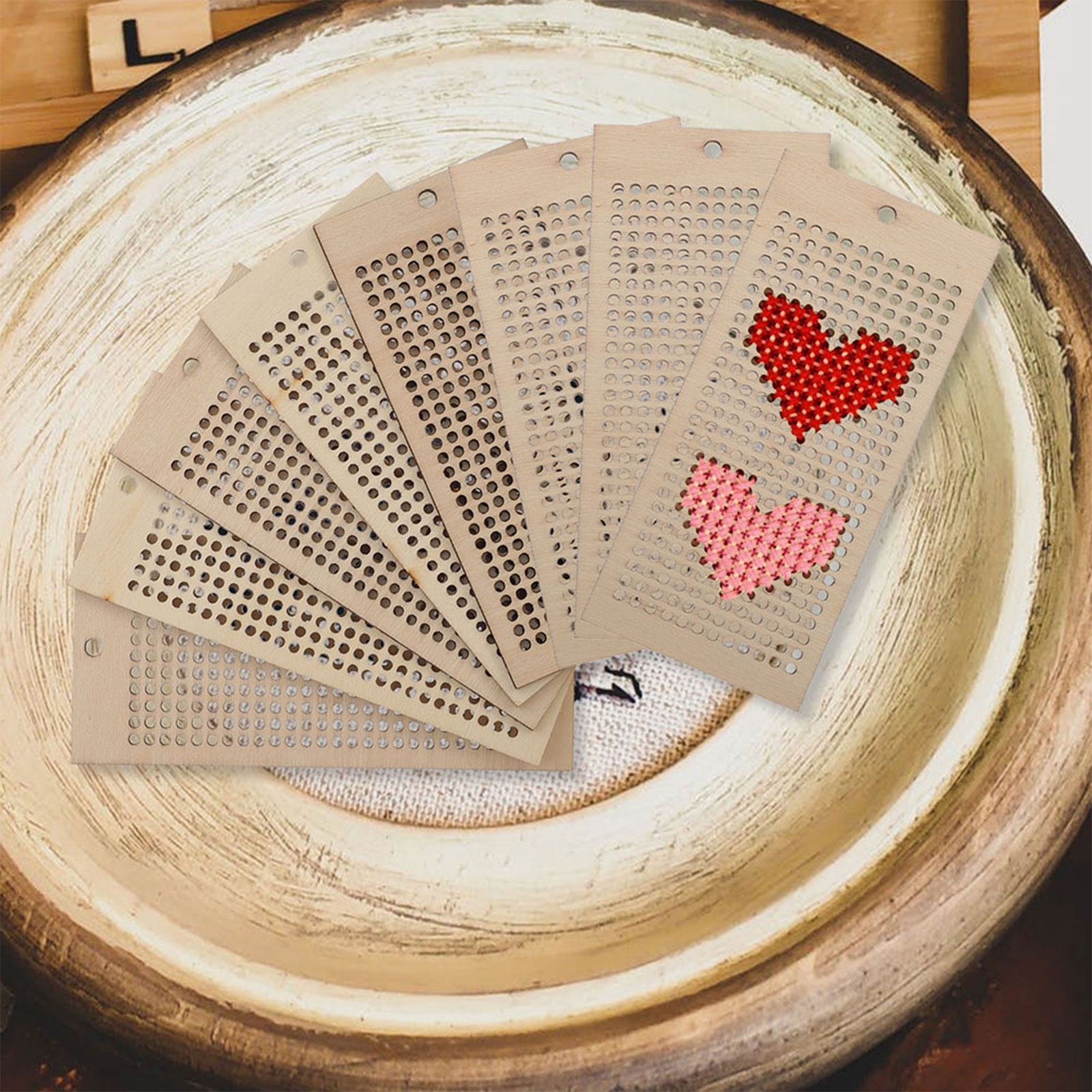 ชุดอุปกรณ์งานฝีมือ DIY ไม้ปักค - Embroidery Lovers บทวิจารณ์และราคา