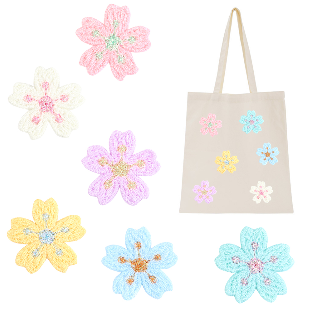 20 ชิ้น/ล็อตที่มีสีสัน 2.4 ซม. - Embroidery Garments บทวิจารณ์และราคา