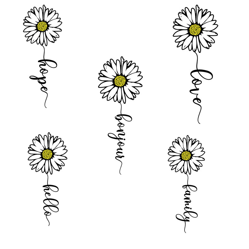 Little Daisy Tail ตัวอักษรปรับ - Embroidery Fonts บทวิจารณ์และราคา