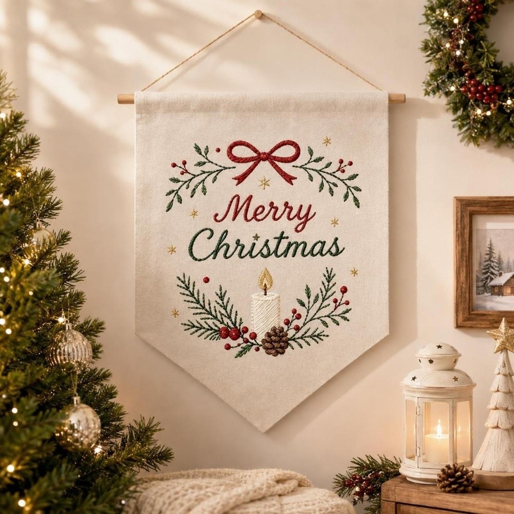 ชุดปักคริสต์มาสทำมือ ลายสโนว์แ - Embroidery Xmas Kits บทวิจารณ์และราคา